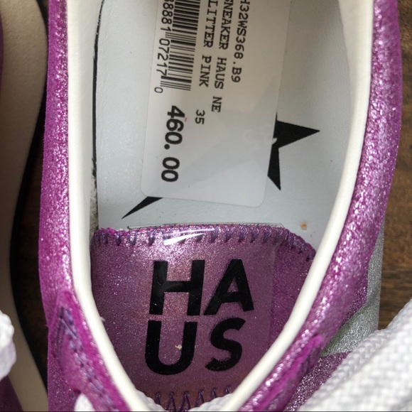 GOLDEN GOOSE • metallic purple sneakers - Picture 3 of 8